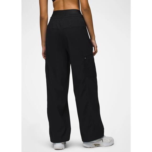 Prana Women's Black Wide Leg Pants - Picture 2 of 12